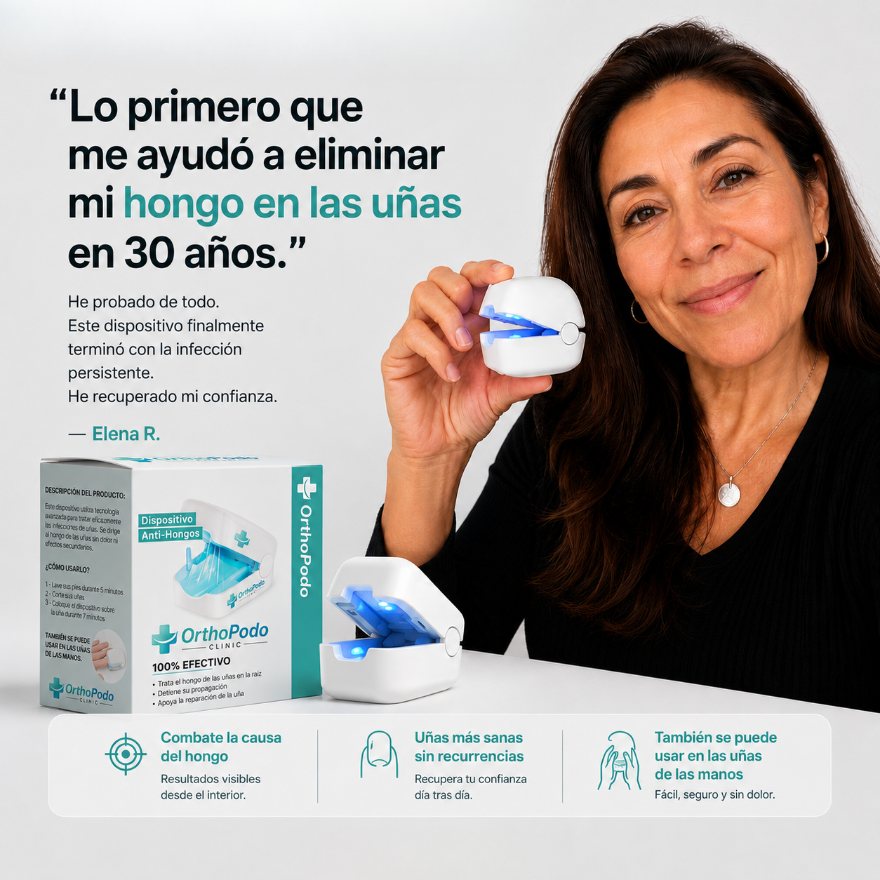 Dispositivo Terapia de Luz Azul OrthoPodo™